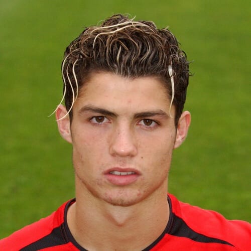Cristiano Ronaldo 90s Hairstyles