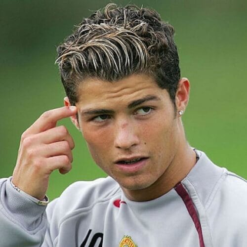 Ronaldo Frosted Hairstyles