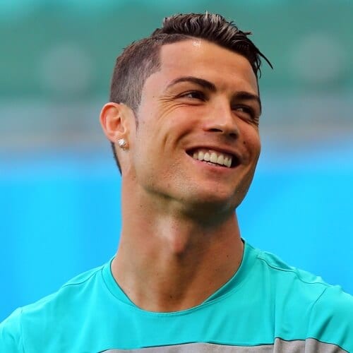 Ronaldo Line Up Hairstyles