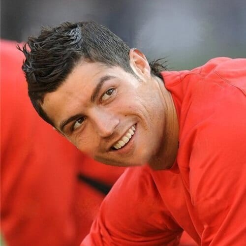 Ronaldo Hairstyle with Mini Mohawk 