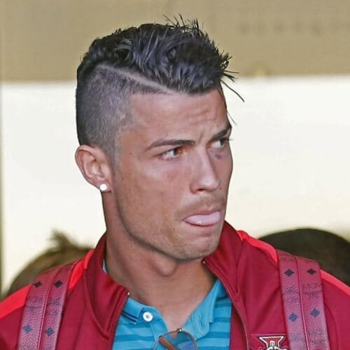 Mohawk Cristiano Ronaldo Hairstyles
