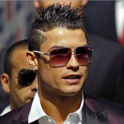 Spiky Cristiano Ronaldo Hairstyles