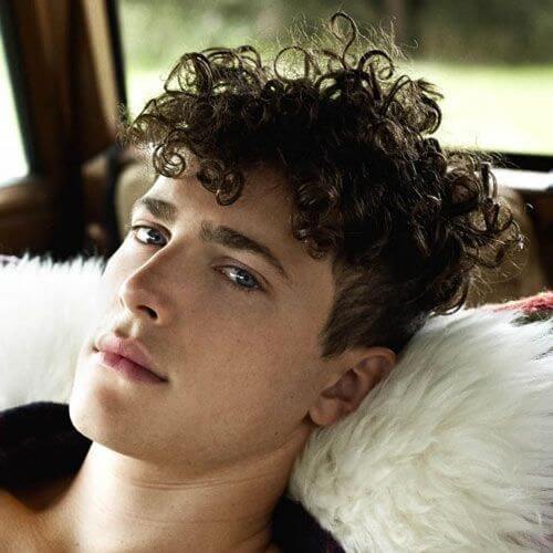 Hairstyles for Teenage Guys with Curly Hair